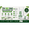Reklamówka I`M BIO BAG reklamówki BIO bez opłaty recyklingowej 25x45cm 50szt/opak